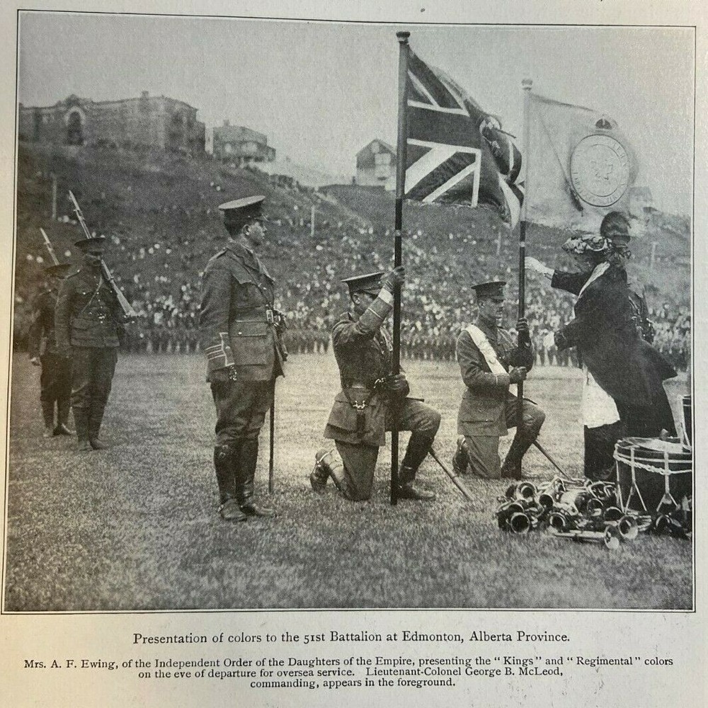 1916 Canada During World War I illustrated