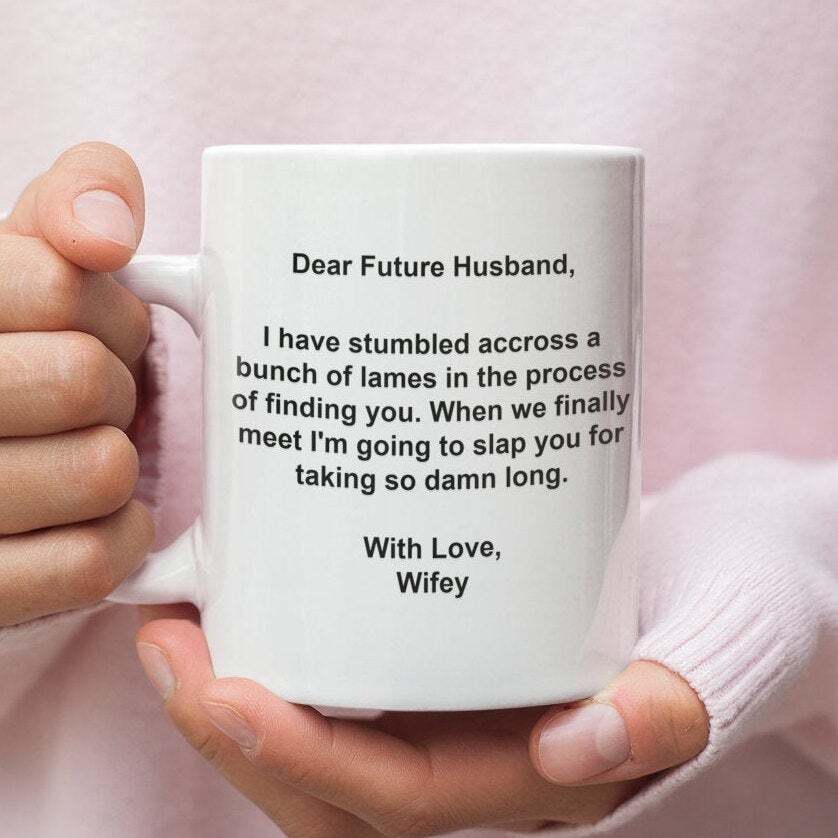Future Husband Gift - Personalized Present for Your Fiancé