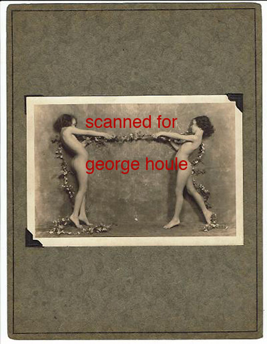 NICKOLAS MURAY - PHOTOGRAPH -- NAKED WOMEN - 1930 - FRIDA KAHLO  -- ORIGINAL