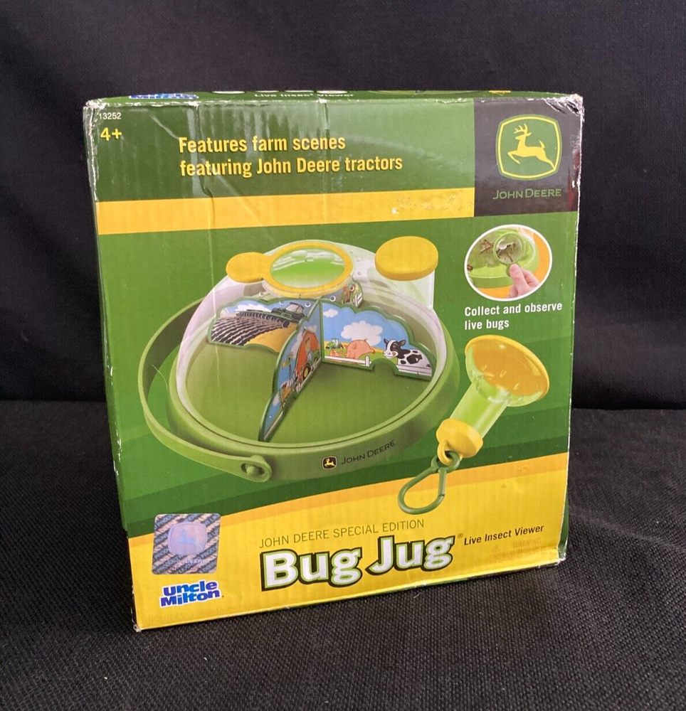 New 2012 John Deere Special Edition BUG JUG Live Insect Viewer By Uncle Milton