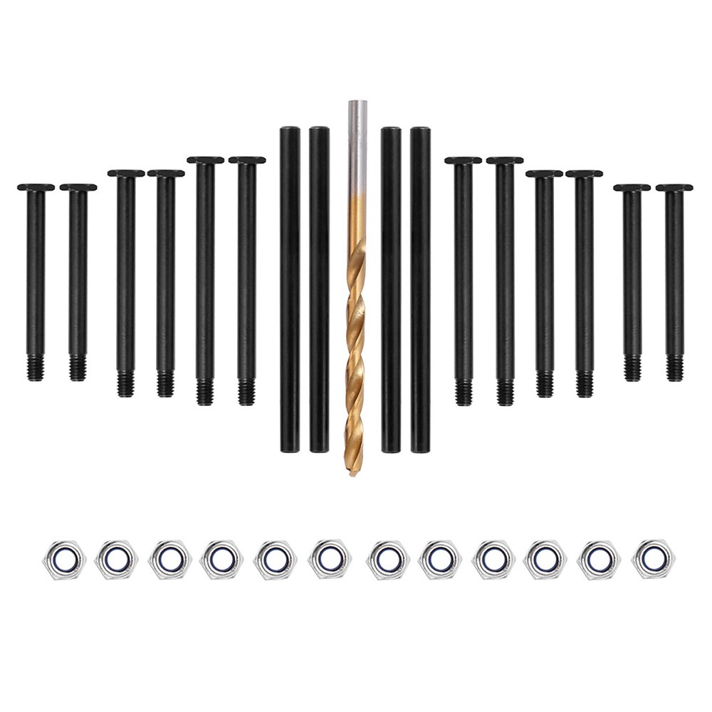 Traxxas 1/8 6S Maxx Slash RC Steel Front & Rear Suspension Pins Durable Replacement Parts for Enhanced Performance