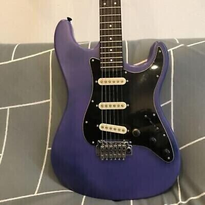 Yamaha RGX121D Purple Strat-style Electric Guitar Pre-Owned Japan Import