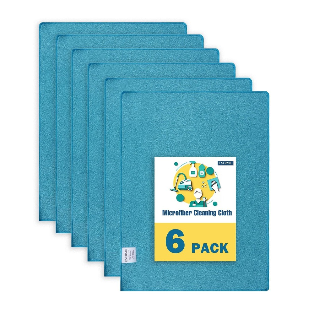 Microfiber Cleaning Cloths for Home Kitchen Reusable Washable Towels Rags