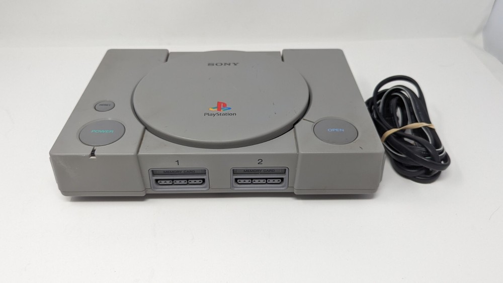 Sony PlayStation 1 PS1 SCPH-9001 Gray Console for Parts or Repair