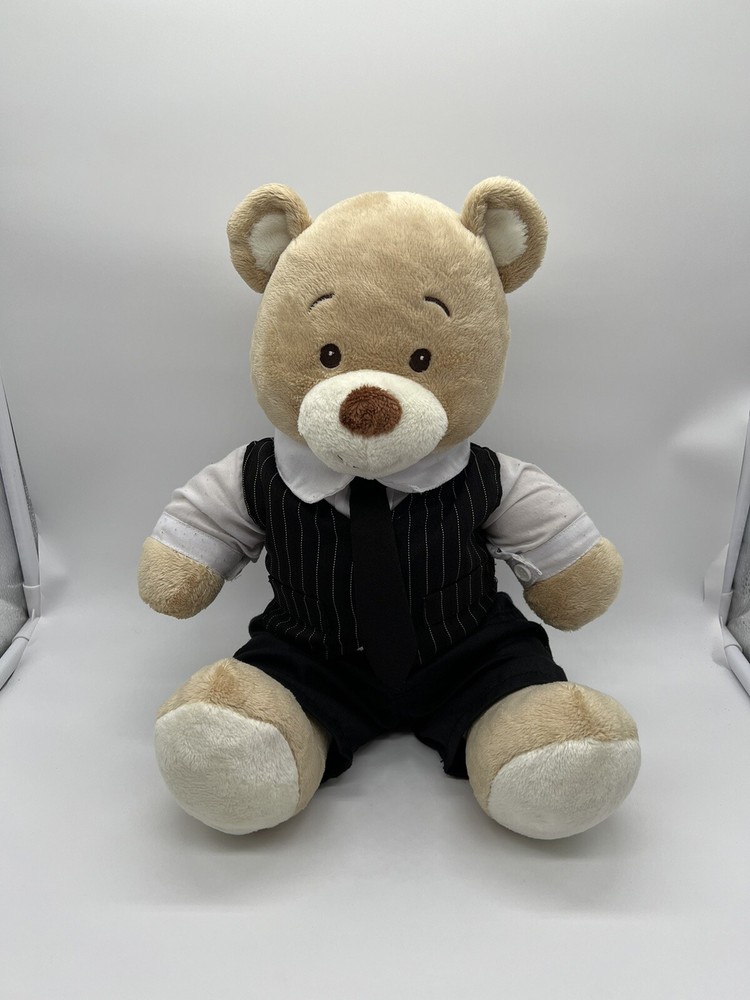 12in Brown Build-A-Bear Groom Suit for Weddings and Prom