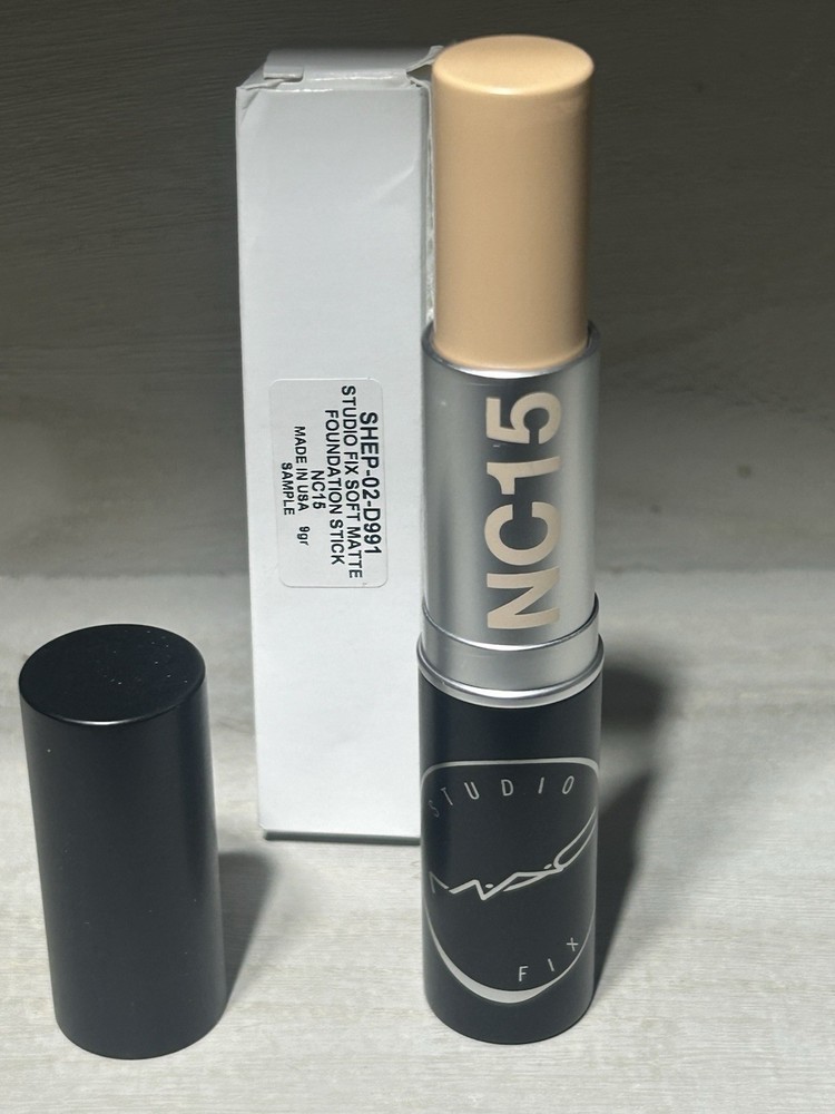 Mac Studio Fix Soft Matte Foundation Stick NC 15 New In The Box