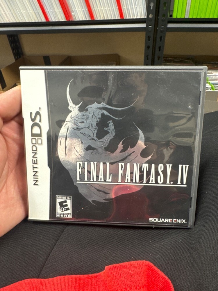 Final Fantasy IV for Nintendo DS 2008 Complete in Box with Registration Card and Tested Working