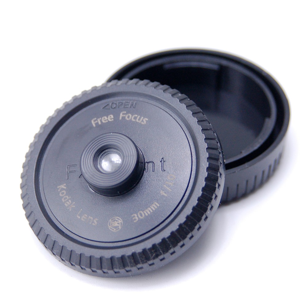 Focus Free Pancake Lens 30mm 32mm For LM L39 M4/3 FX E M Mount Camera Kodak