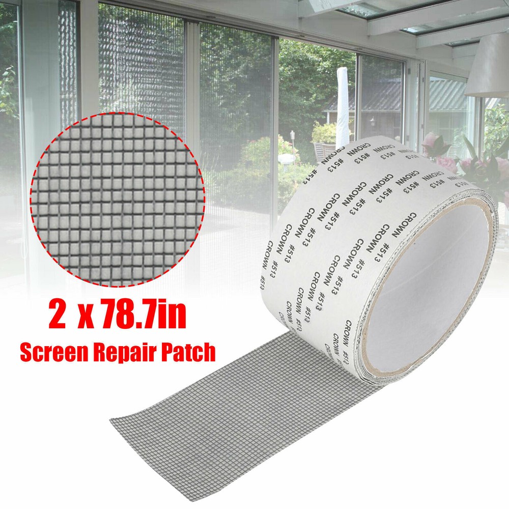 ClearView Window Tape - Translucent Fiberglass Mesh for Invisible Repairs