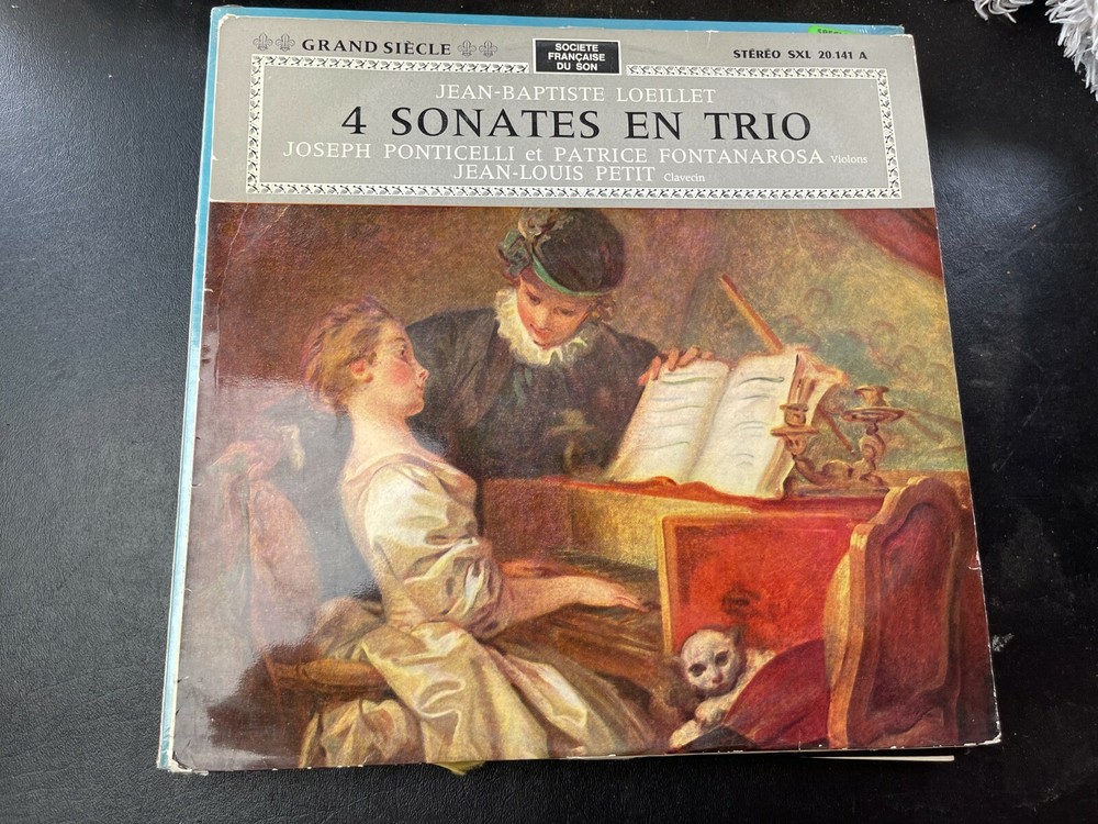 Jean-Baptiste Loeillet 4 SONATES EN TRIO NM LP