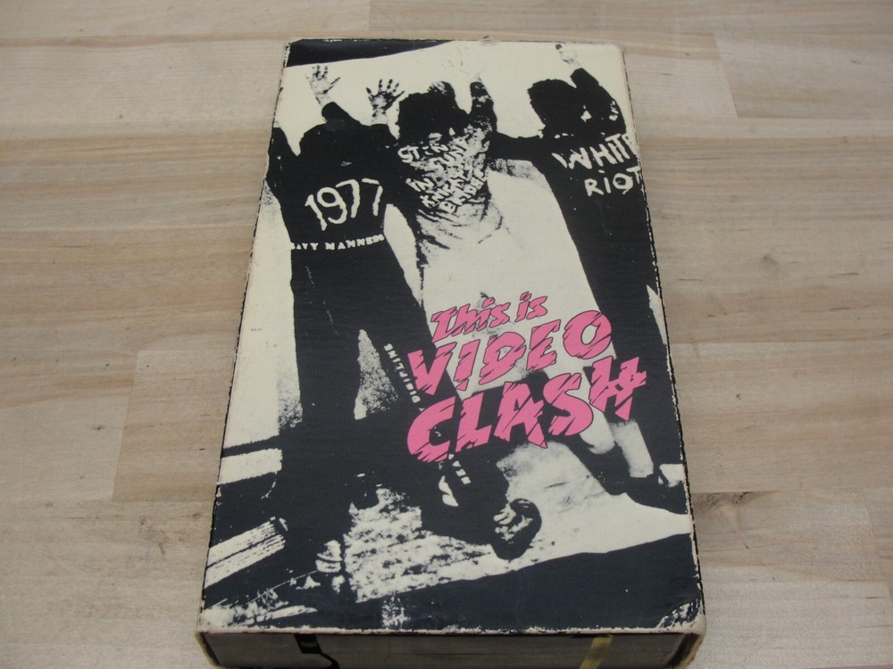 1986 THIS IS VIDEO CLASH MOVIE CONCERT VHS TAPE
