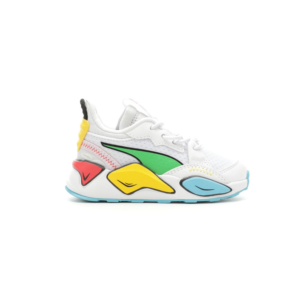 PUMA RsXl Comic Brights Slip On  Toddler Boys White Sneakers Casual Shoes 394587