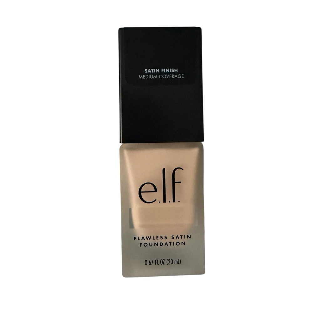 ELF Flawless Satin Foundation Shade: 130 SNOW 81391