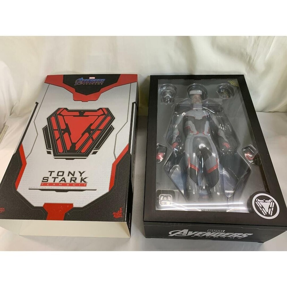 Hot Toys Tony Stark Team Suit 1/6 Figure Avengers Endgame MMS537 from Japan