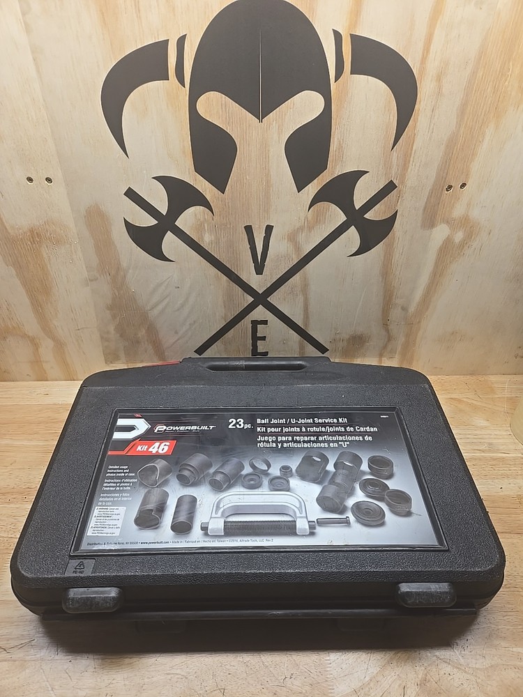 Powerbuilt Ball and U Joint Service Set, 23 Piece Tool Kit- 648617