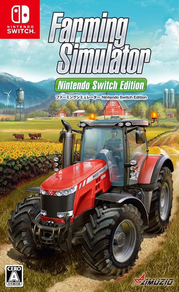 Farming Simulator Nintendo Switch Edition book form JP