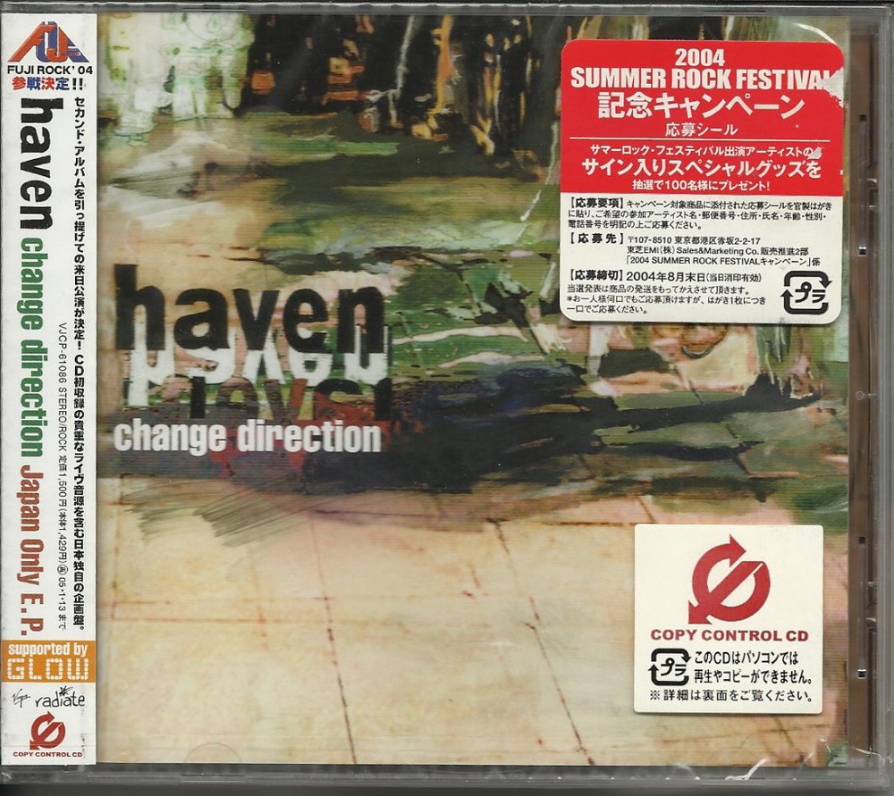 Johnny Marr HAVEN Change Direction UNRELEASE &  LIVE  JAPAN PRESS CD the Smiths