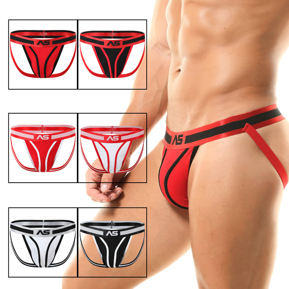 Sexy Men's Jock Strap Underwear Backless Jockstrap Briefs Underpants Thongs