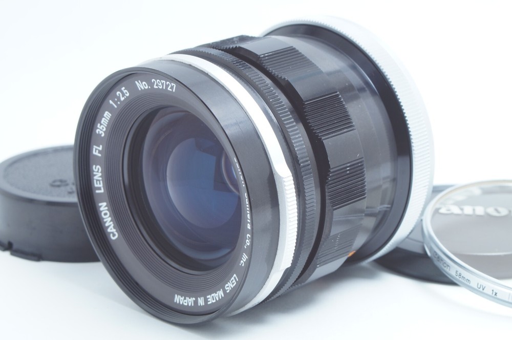 [EXC+5] Canon FL 35mm f2.5 Wide Angle Lens From JAPAN TESTED
