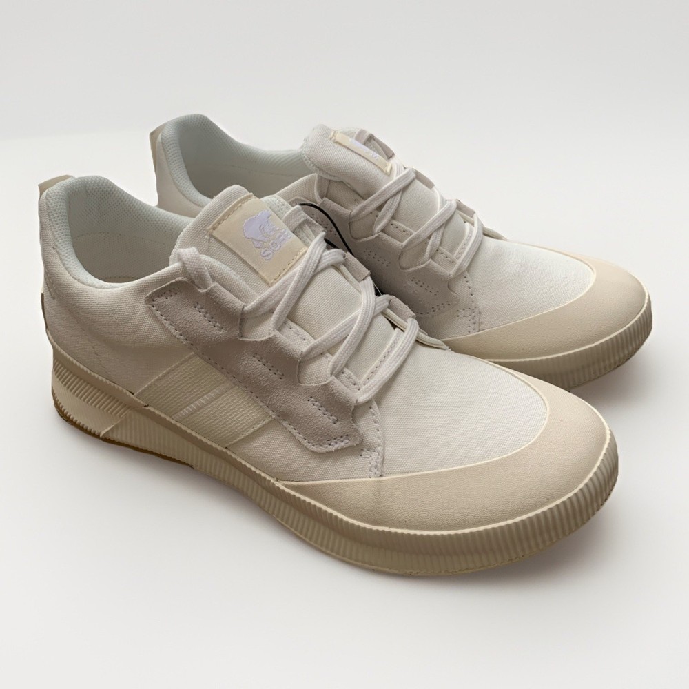 Sorel Out N About III Low Sneaker Waterproof Women’s Size 10 Sea Salt, Chalk NIB