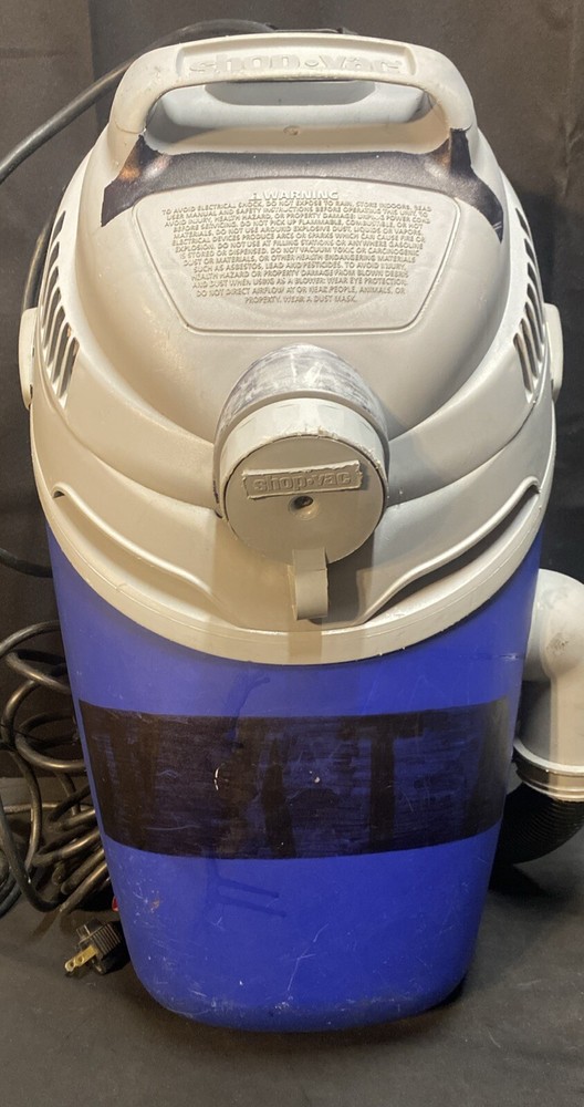 Shop Vac model sp550a Backpack Vacuum Lightly Used Works W Filter