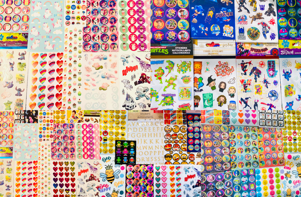 909+ STICKER Bundle, Collect & Trade Popular Brands Trending Stickers