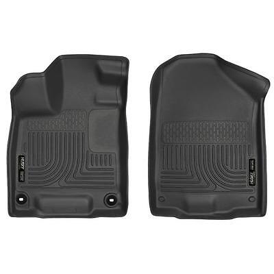 Husky Liners 18431, 2 Pack Black Plastic Front Floor Liners Performance Parts