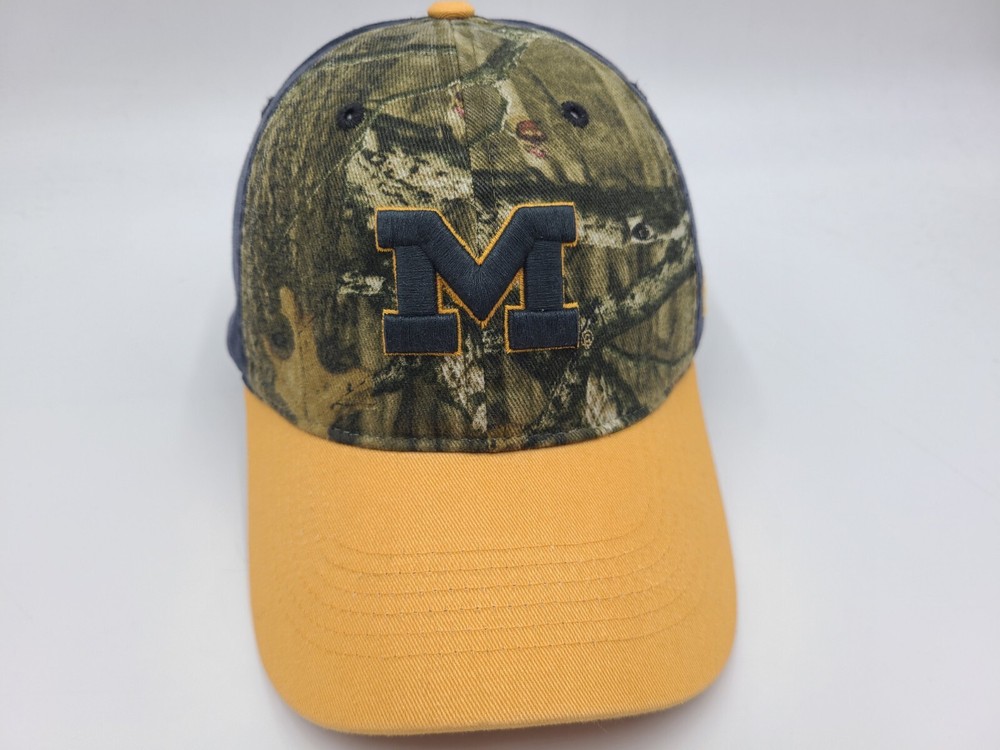 University of Michigan Wolverines Camo Zephyr Strapback Adjustable Hat Cap NCAA