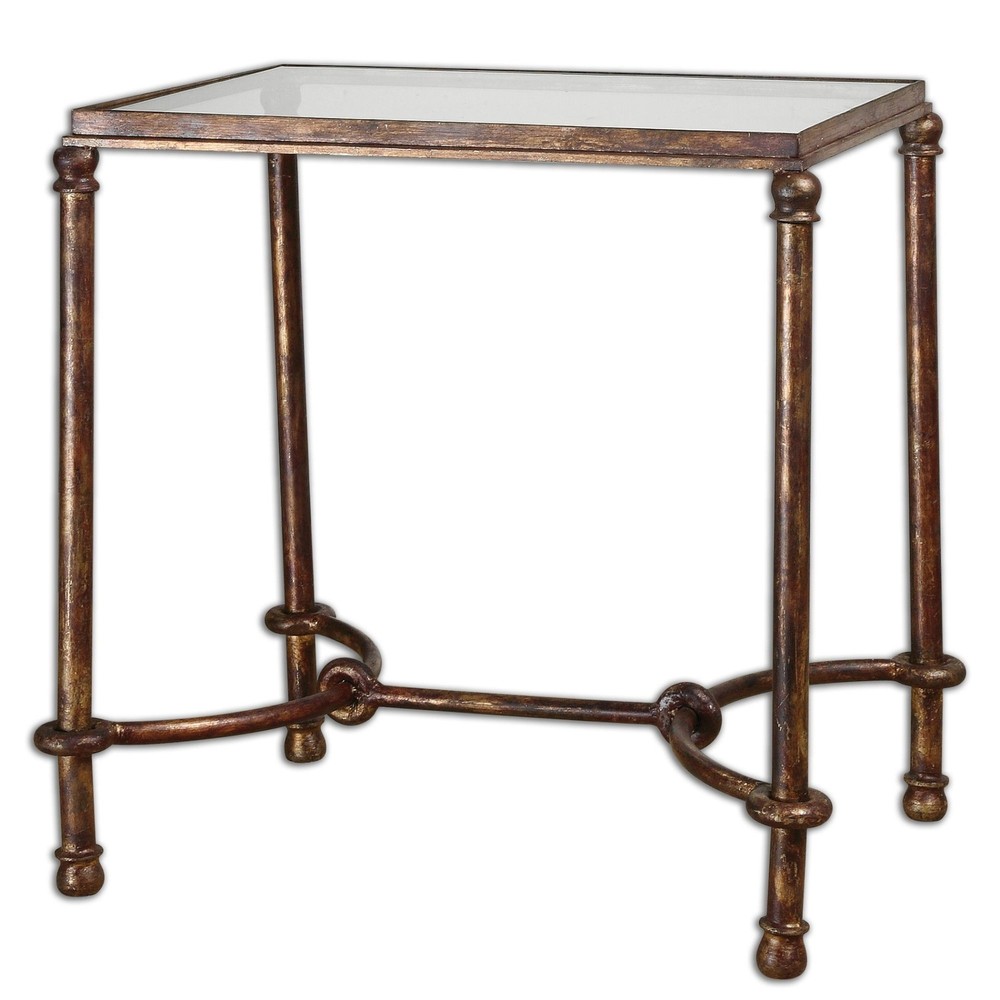 Uttermost 24334 Warring Iron Bridle Base End Table - Forged Iron