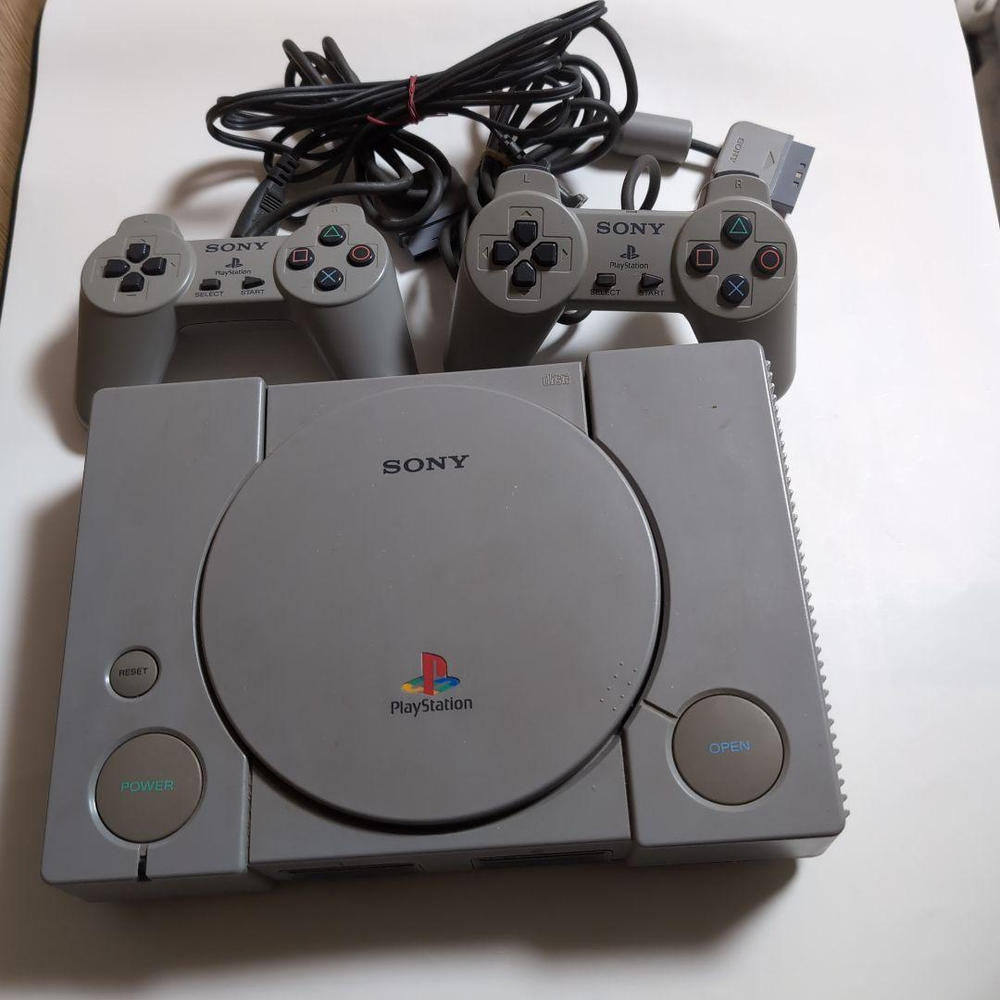 Sony PS1 SCPH-5500 Japan Import Console with Controller for Retro Gaming
