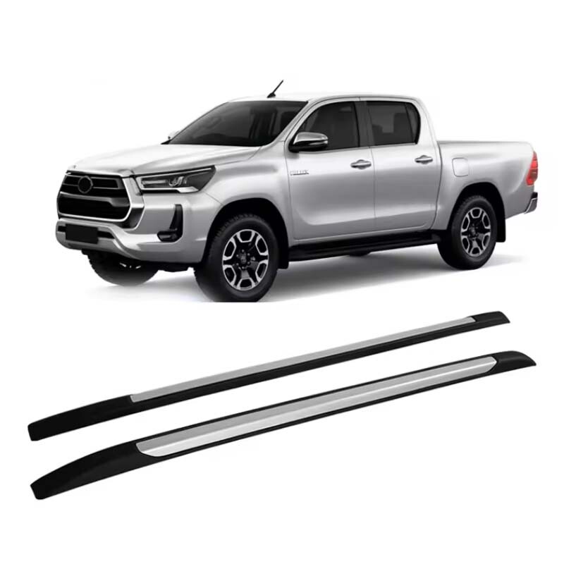 ABS Plastic Universal 2 Offroad Car Roof Rack Rail For TOYOTA HILUX VIGO REVO