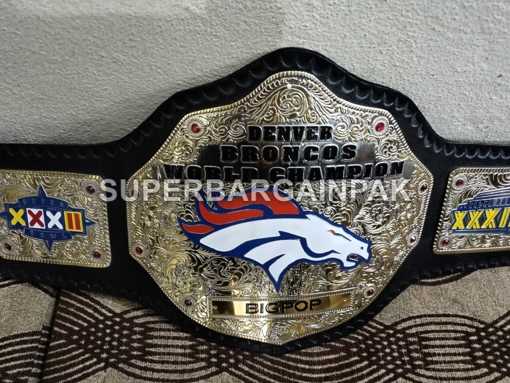 Denver Broncos Official Championship Belt for Fans and Collectors