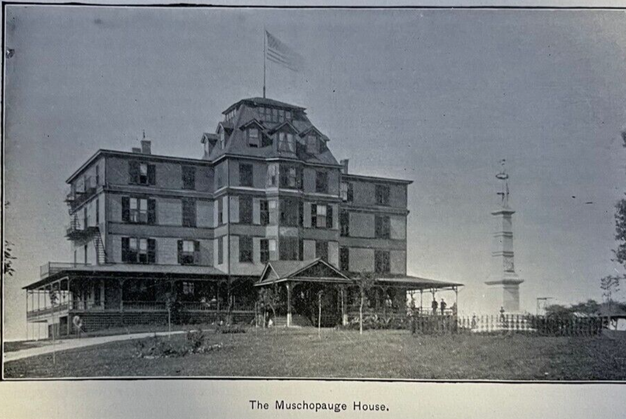 1893 Rutland Massachusetts Rufus Putnam House Central Tree Rutland Inn