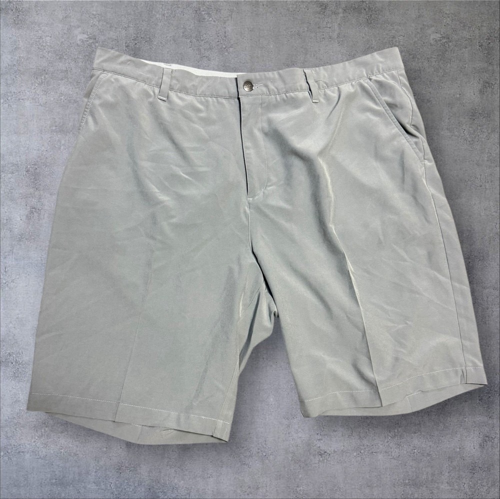 Adidas Shorts Mens 40 Waist Gray Active Lightweight Performance Golf Casual