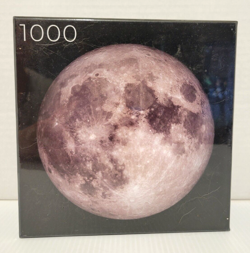 Blue Kazoo Moon Jigsaw Puzzle 1000 Piece Large Round Art Puzzle New