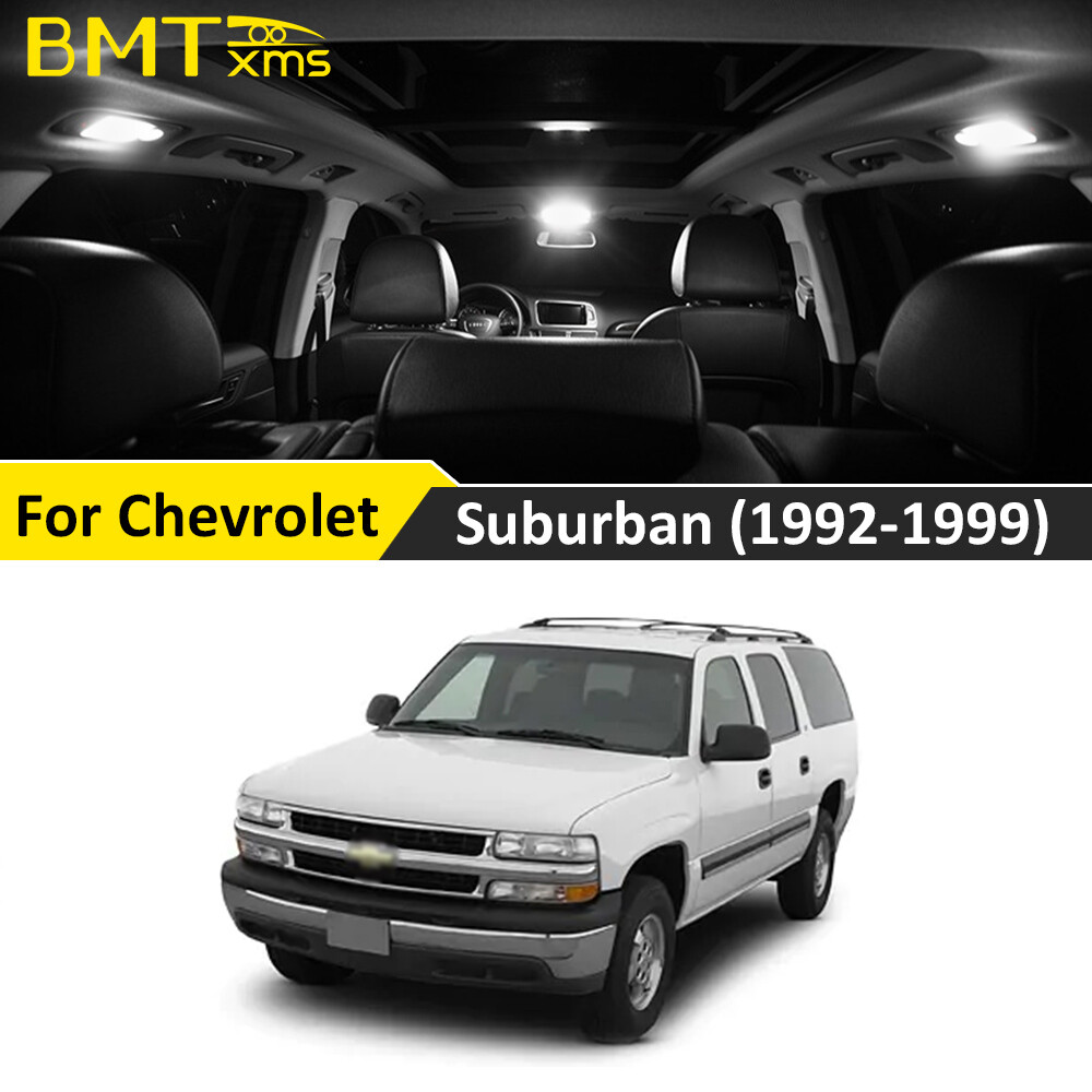 22pcs Interior LED Light Bulbs Kit for 1992-1999 Chevrolet Suburban 1500 Tahoe