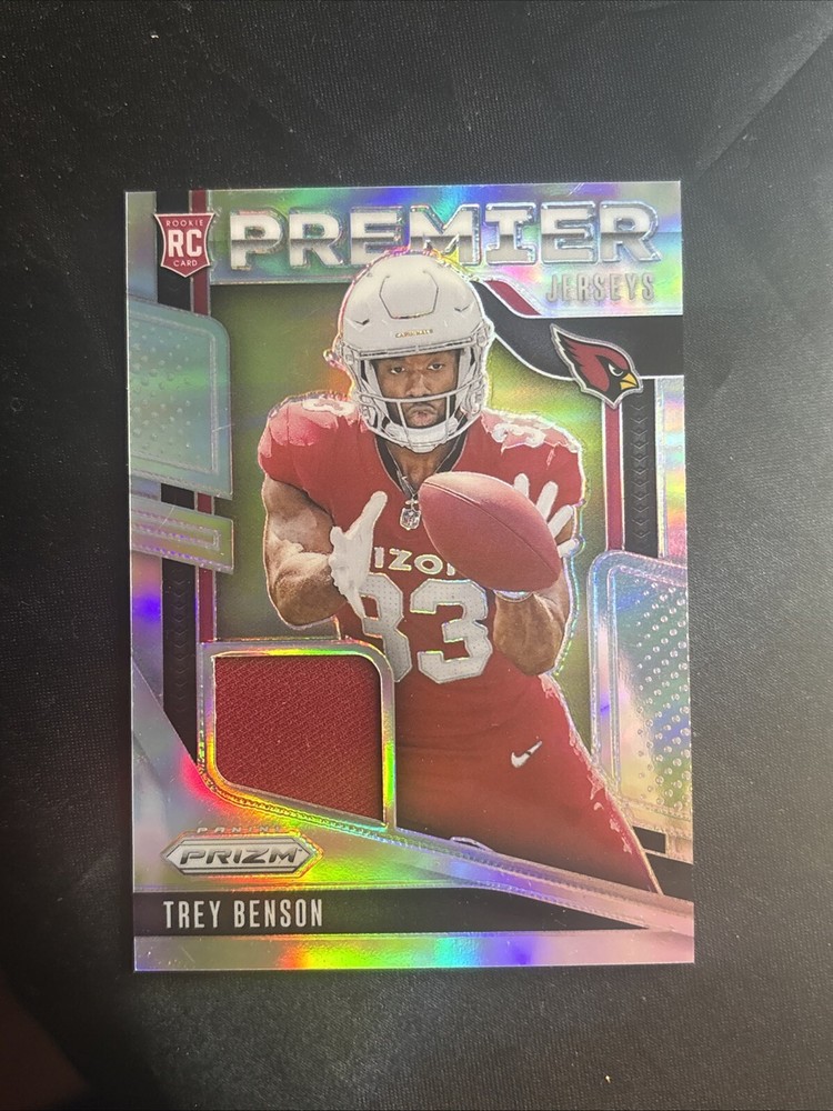 2024 Panini Prizm - Premier Jerseys #PJ-TBN Trey Benson (MEM, RC)