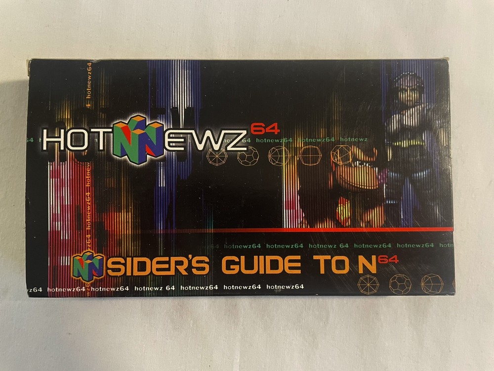 Nintendo 64 Console Vintage VHS Collectible Cassette Tape