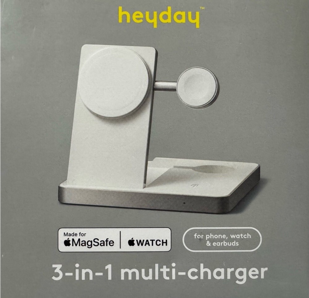 3 in 1 Charger for iPhone Watch and Apple AirPods - heyday™ White