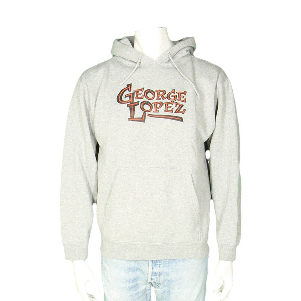 Y2K Vintage George Lopez TV Show Comedy Logo Promo Hoodie Sweatshirt M