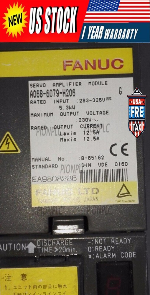 New Genuine New In Box FANUC A06B-6079-H206 Servo Drive Free Shipping