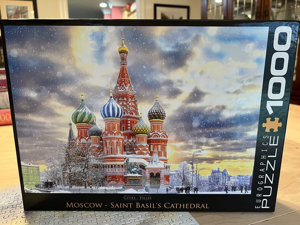 PUZZLE - 1000 pc - Moscow - Saint Basil's Cathedral - Eurographics