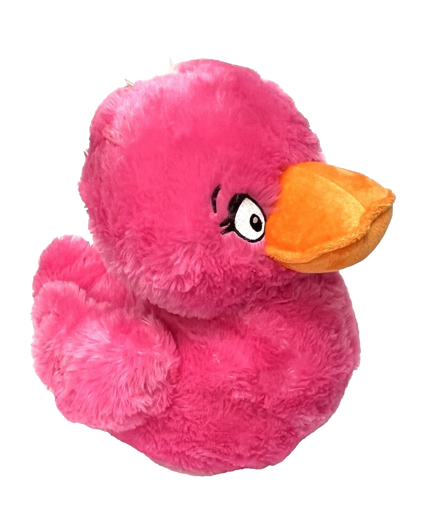 Kelly Toy Plush Duck Chick Bright Hot Pink Easter 14x13