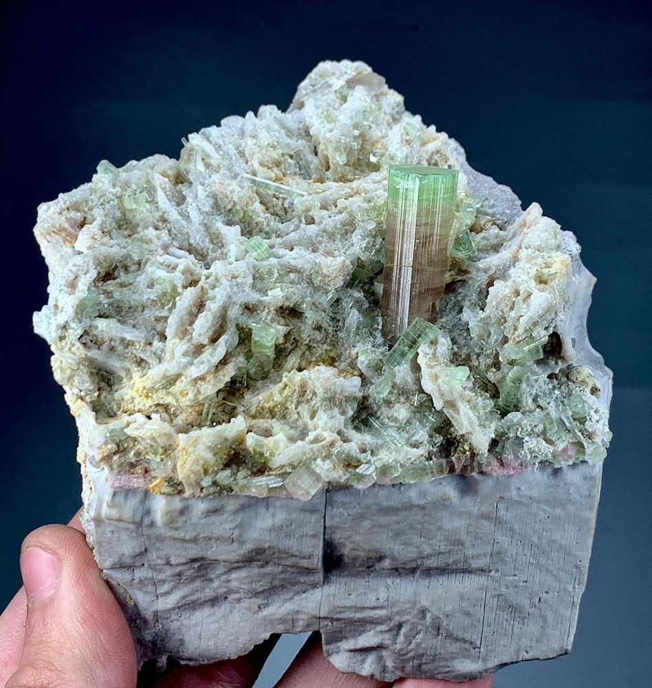 1710 Carat Watermelon Tourmaline Crystal Specimen from Afghanistan