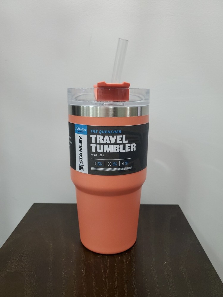 Stanley Adventure Series Quencher Travel Tumbler / 20oz / Color: Grapefruit