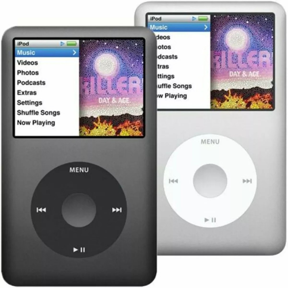 NEW Apple iPod Classic 5th 6th 7th Gen 128GB 256GB Modded NEW Battery Mp3 Player