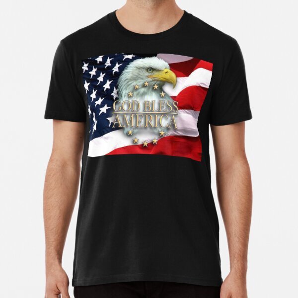 God Bless America Premium Design Gift Unisex Shirt S-5XL