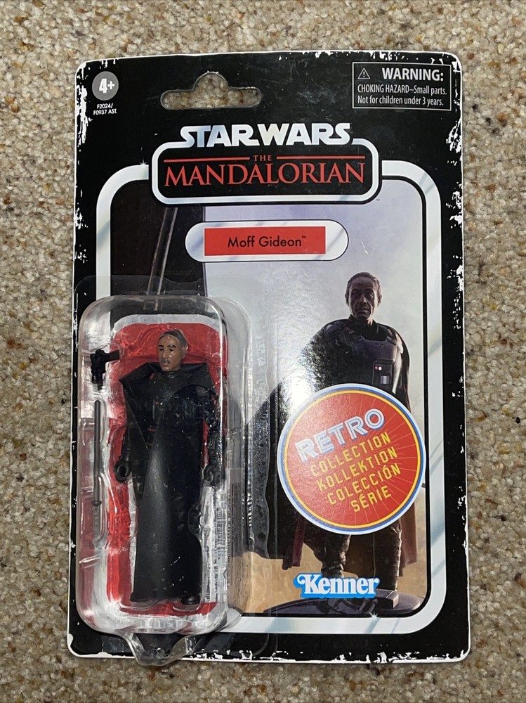 STAR WARS Retro Collection Mandalorian MOFF GIDEON 3.75in Figure IN STOCK