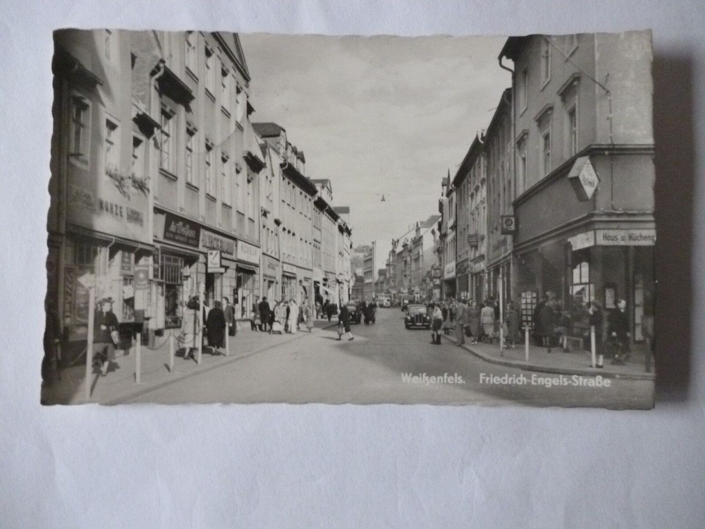 Ansichtskarte Weißenfels 1961 Friedrich-Engels-Straße