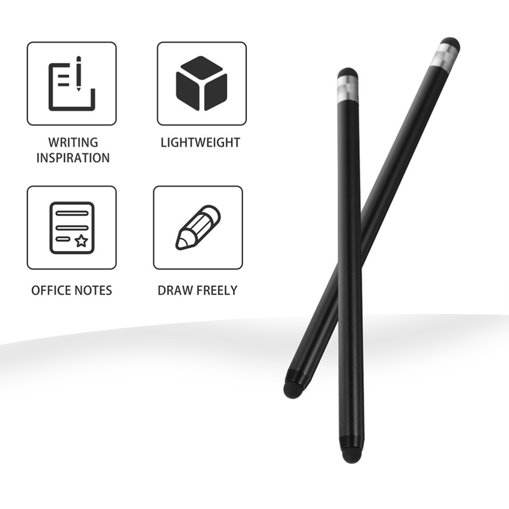 2-Pack Universal Touchscreen Stylus for Tablets & Capacitive Screens
